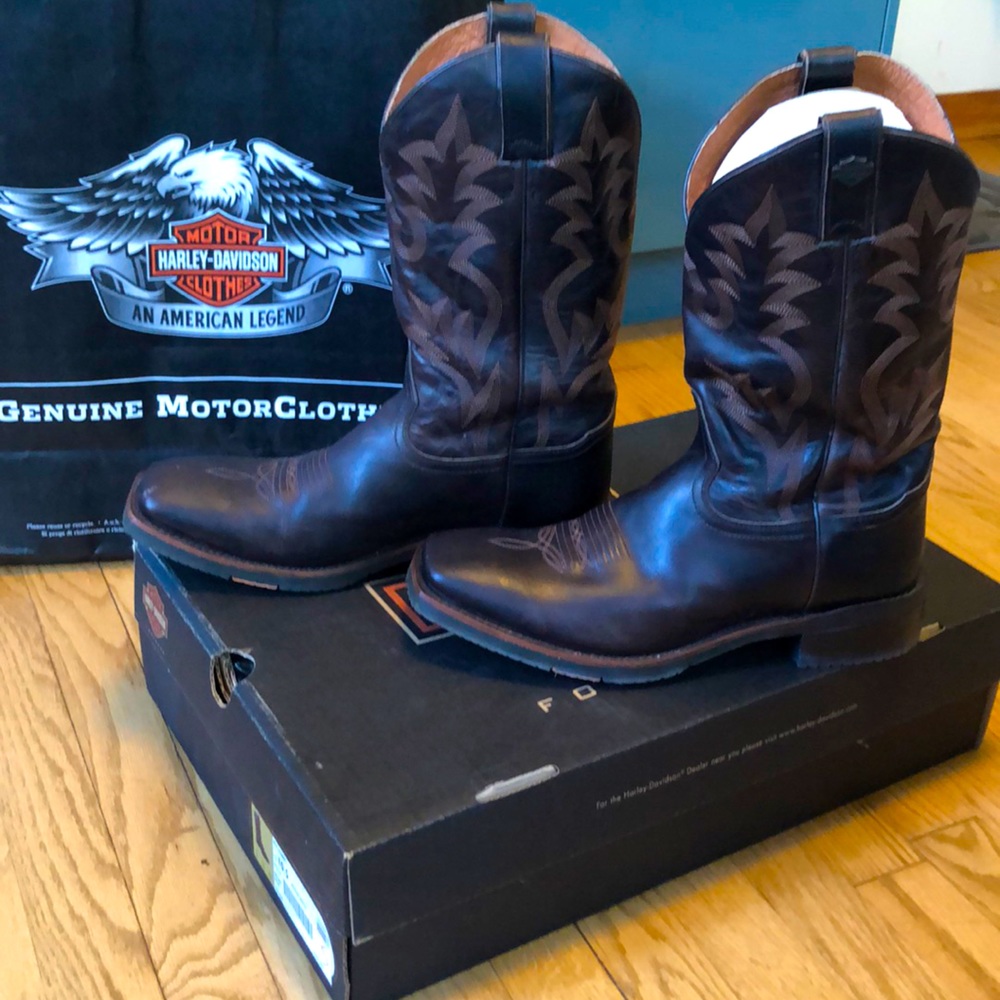 Harley Davidson Men’s Stockwell Boots 10.5 brown